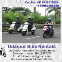 Udaipur Bike Rentals | Bike Rental in Udaipur | Hire A Bike Udaipur | Two Wheeler On Rent